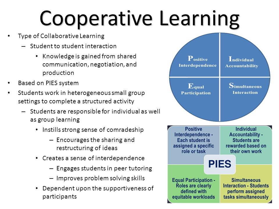 Coopertaive learning